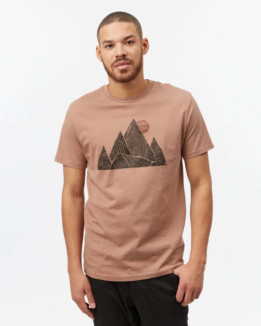 Men * Tentree Mountain Peak Classic T-Shirt Men