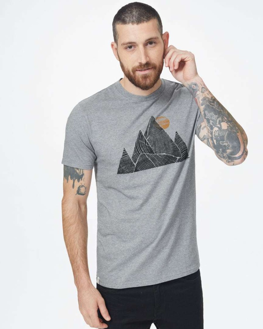 Men * Tentree Mountain Peak Classic T-Shirt Men