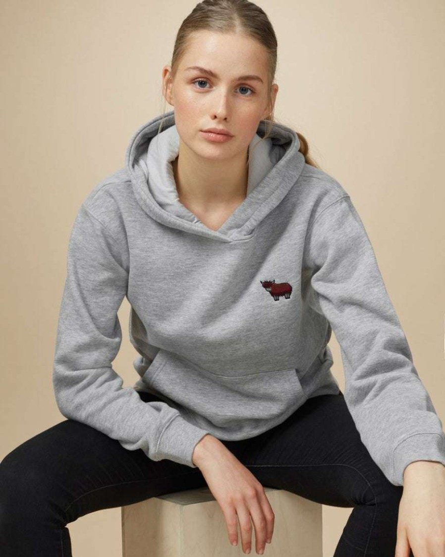 Women * Tentree Sustainable Loungewear Nepal Embroidered Yak Hoodie