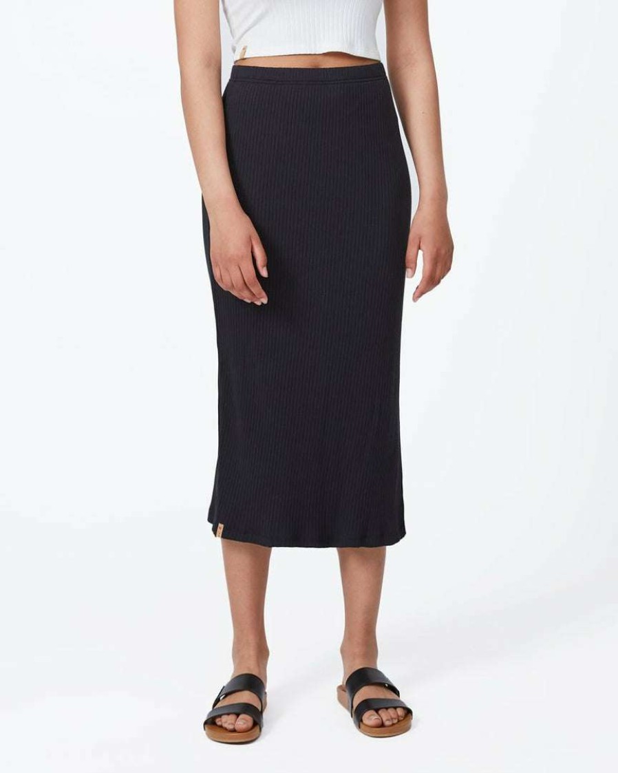 Women * Tentree Knit Rib Skirt