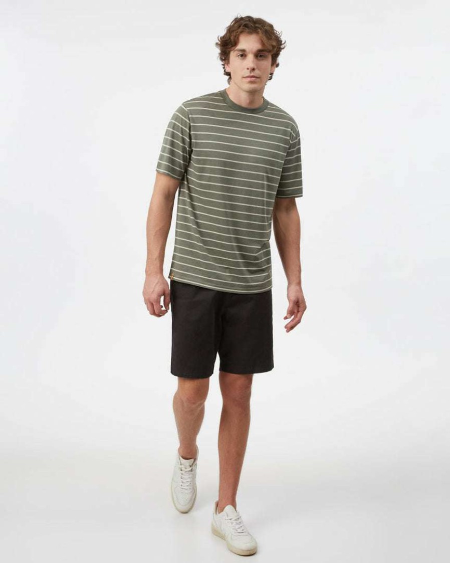 Men * Tentree Stripe Relaxed T-Shirt