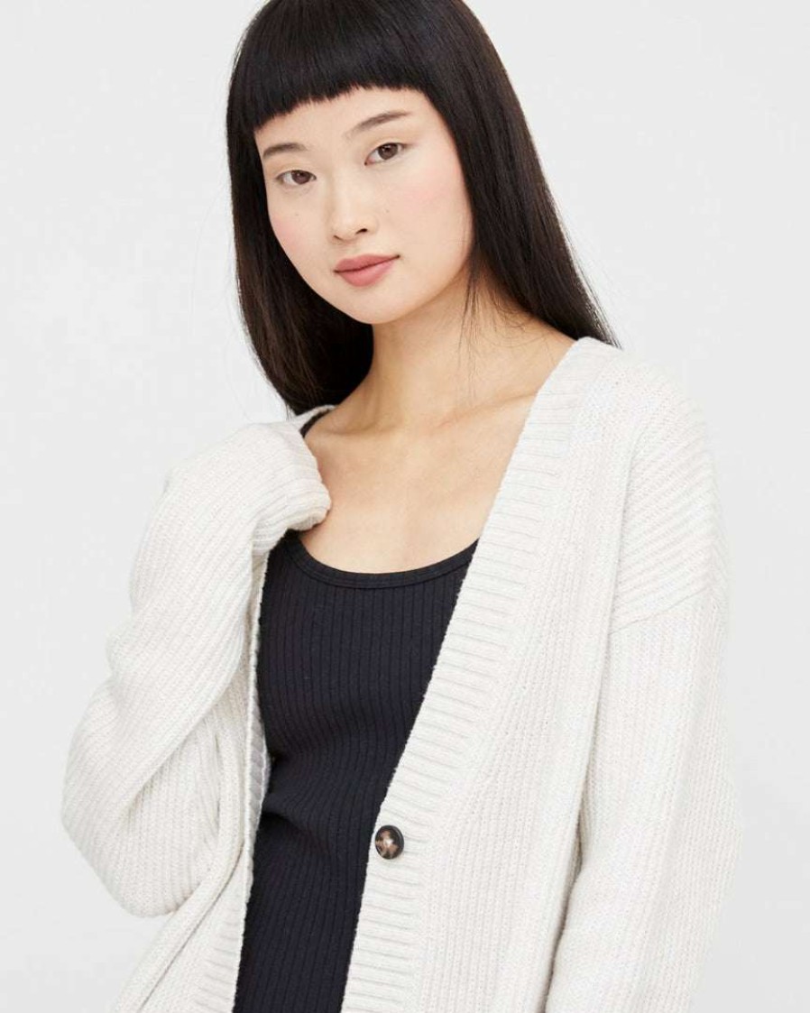 Women * Tentree Oversized Button Cardigan