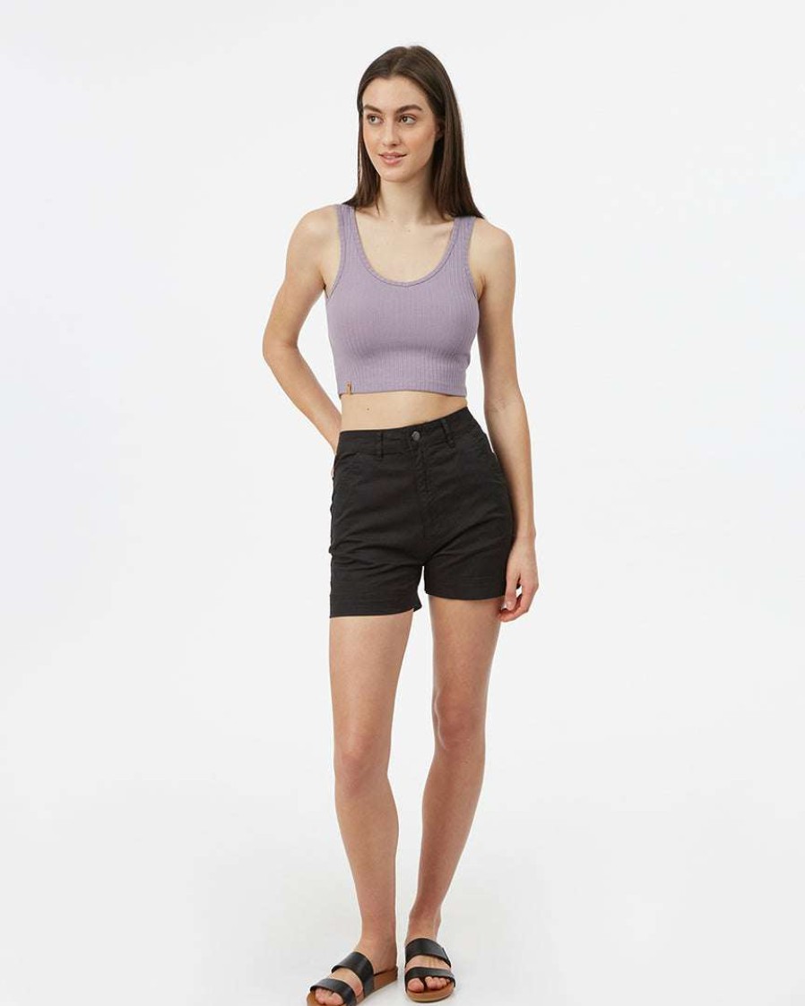 Women * Tentree Women Cropped Fitted Tank