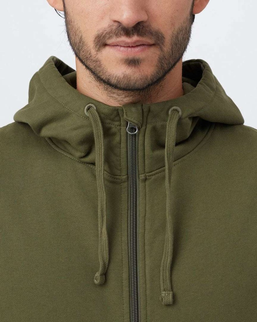 Men * Tentree Organic Cotton Zip Hoodie Men