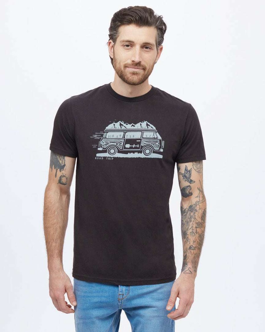 Men * Tentree Men Road Trip T-Shirt