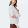 Women * Tentree Women Highline Wool Cable Crew Sweater