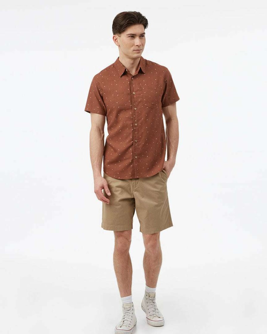 Men * Tentree Mushroom Mancos Shortsleeve Shirt