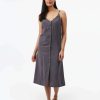 Women * Tentree Button Front Linen Dress Women