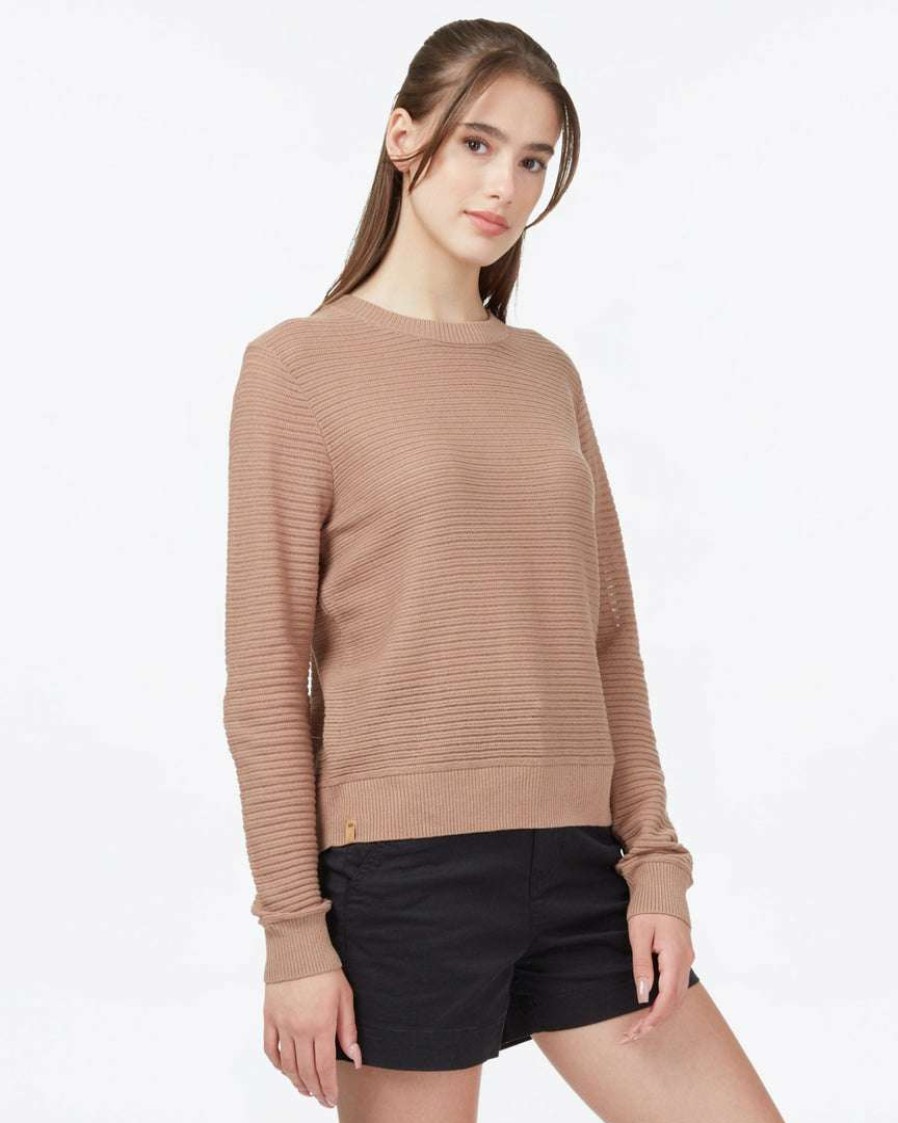 Women * Tentree Highline Cotton Rib Crew Sweater Women