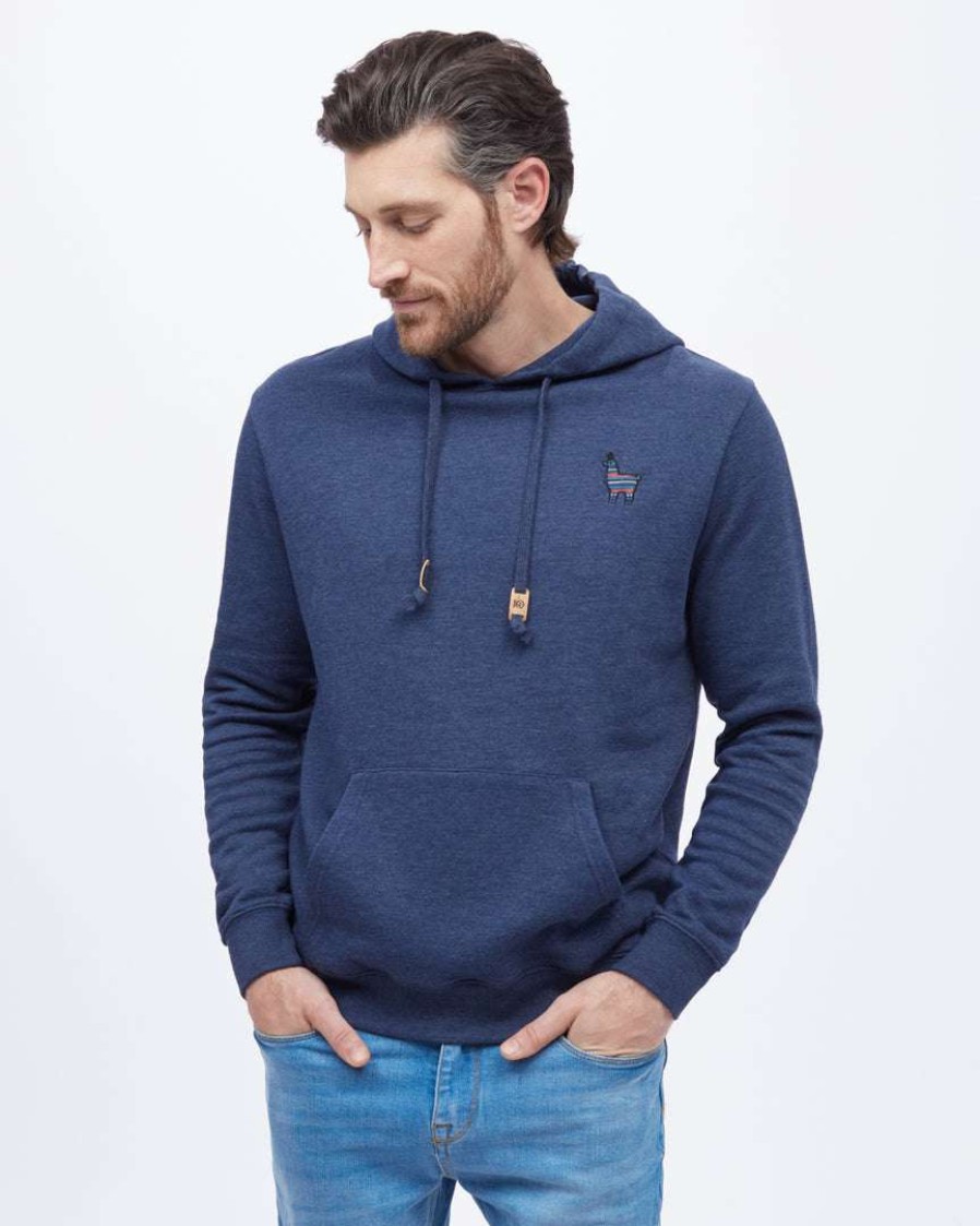 Men * Tentree Men Peru Embroidered Llama Hoodie