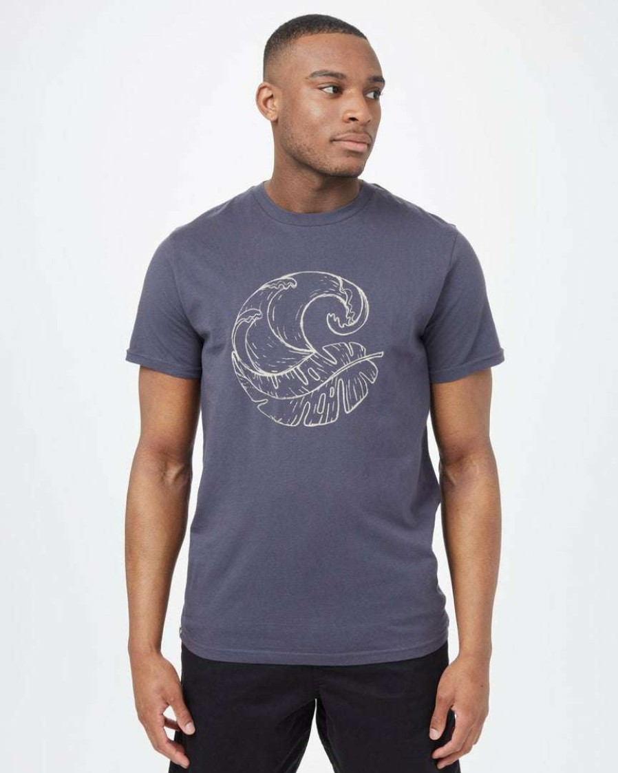 Men * Tentree Men Palm Wave T-Shirt