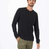 Men * Tentree Treewaffle Henley Longsleeve Men