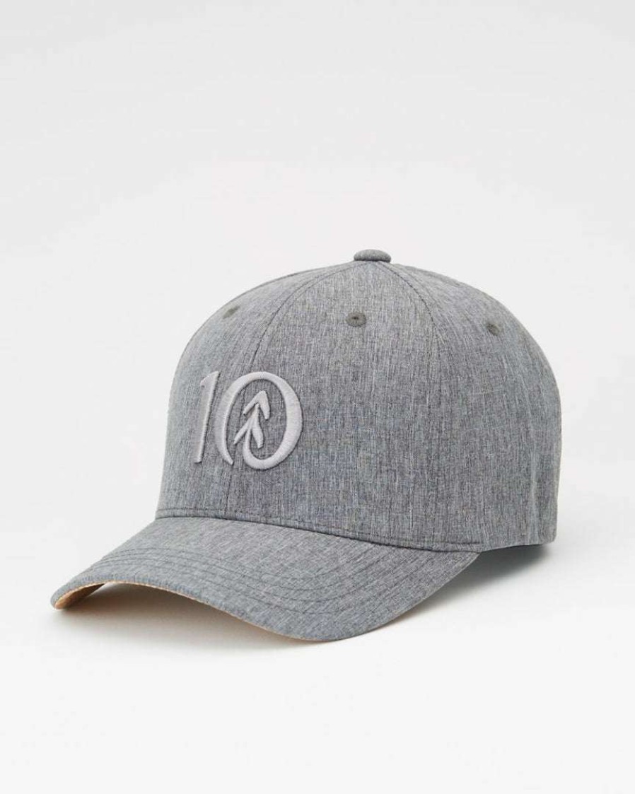 Accessories * Tentree Hats & Beanies Logo Cork Brim Thicket Hat Dark Grey Heather