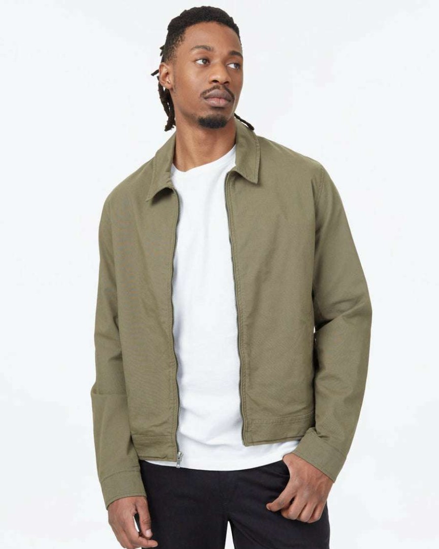 Men * Tentree Men Harrington Jacket