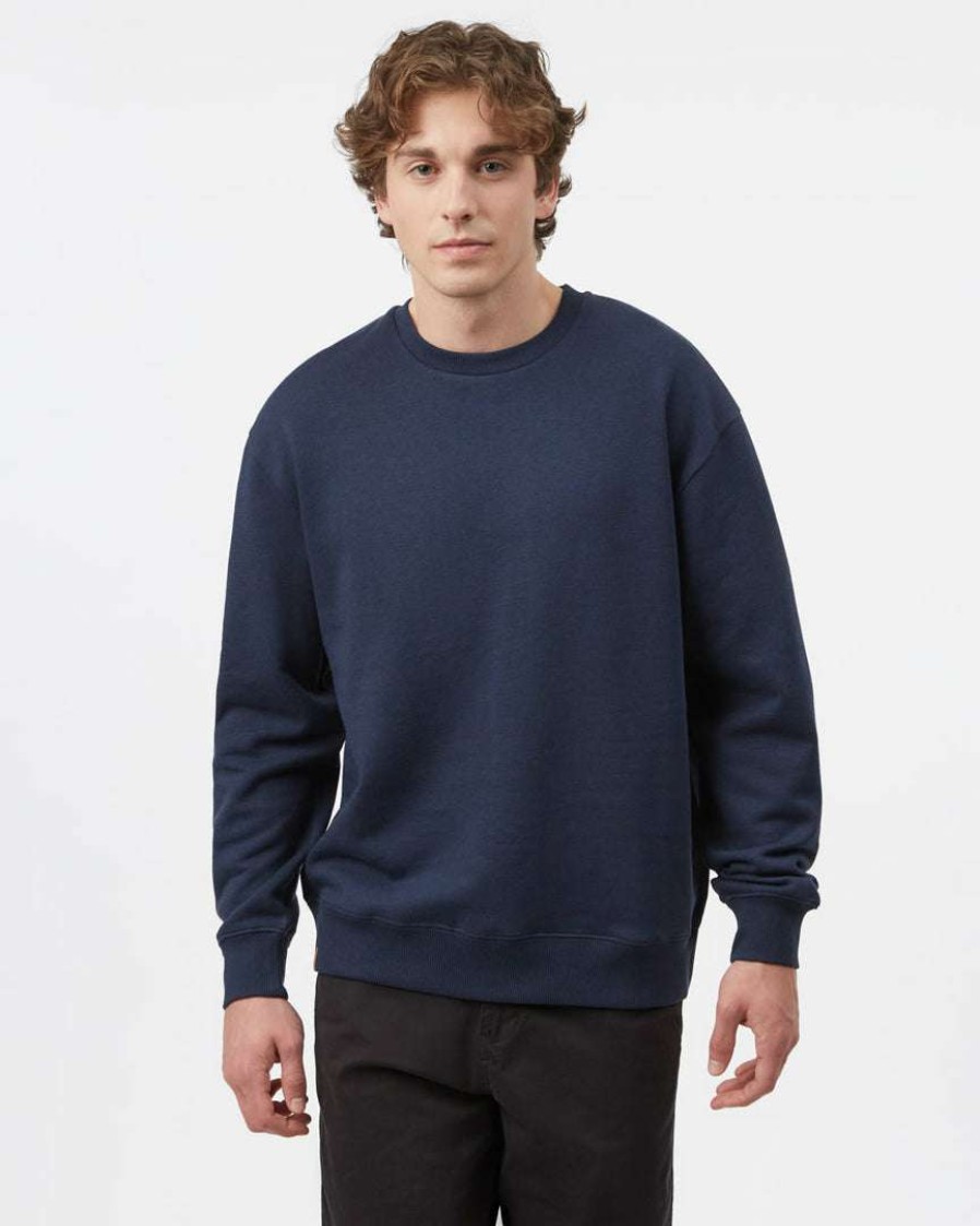 Men * Tentree Men Relaxed Crew Fleece