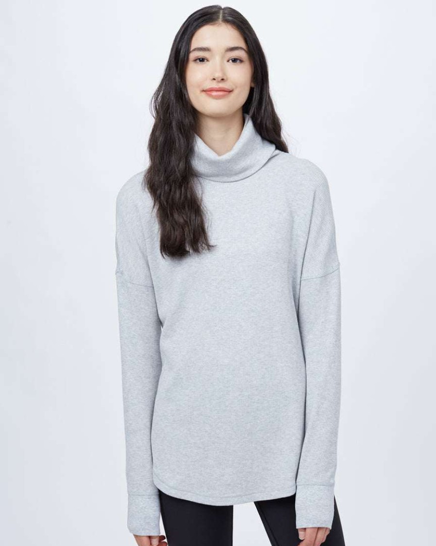 Women * Tentree Women Treewaffle Turtleneck Longsleeve