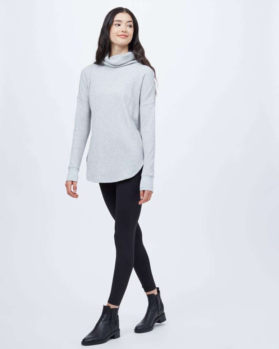 Women * Tentree Women Treewaffle Turtleneck Longsleeve