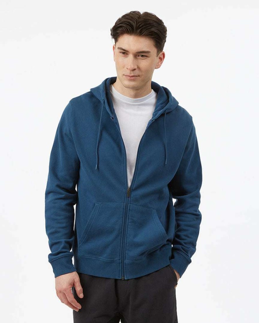 Men * Tentree Men Organic French Terry Full Zip Hoodie