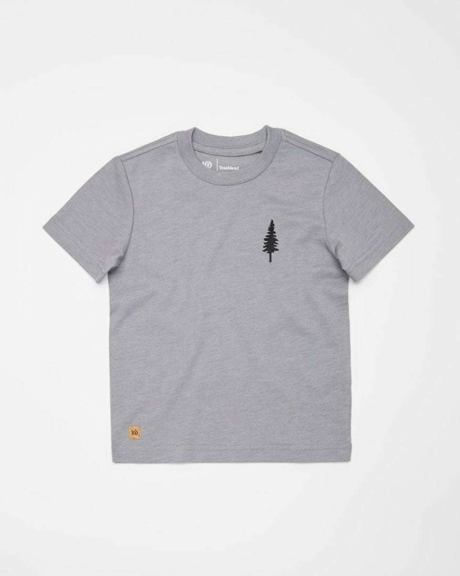 Kids * Tentree T-Shirts Kids Golden Spruce T-Shirt Grey Heather