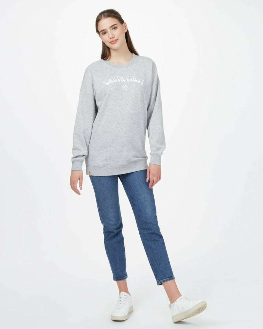 Women * Tentree Earth First Oversized Crew