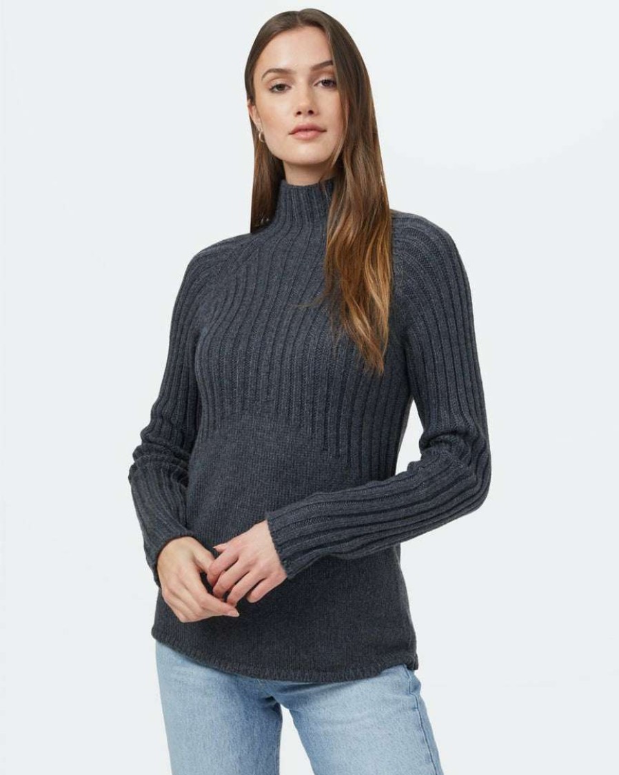 Women * Tentree Sweaters & Cardigans Highline Mock Neck Sweater