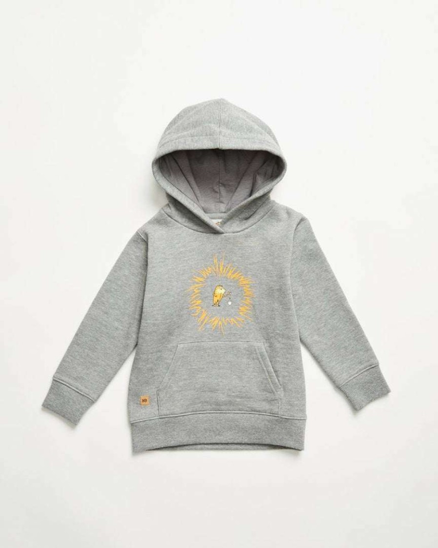 Kids * Tentree Kids Lorax Hoodie Heather Grey