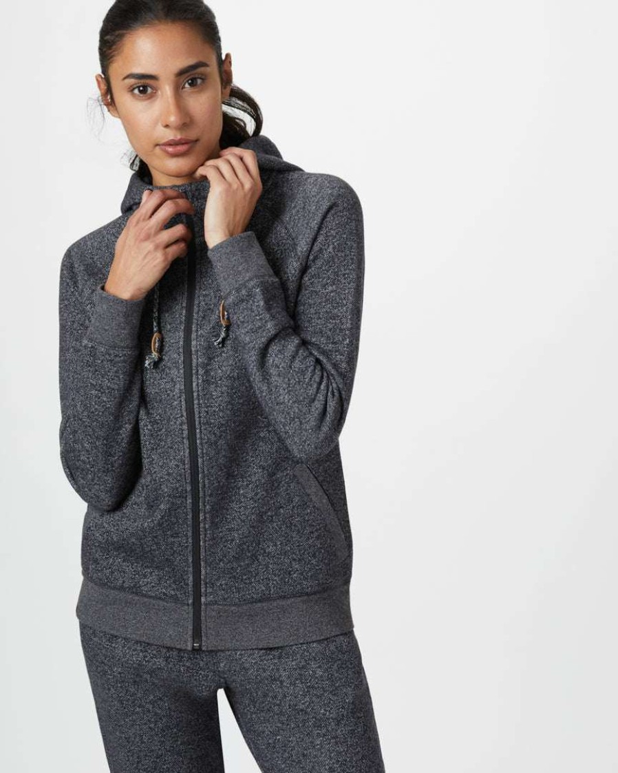 Women * Tentree Sustainable Loungewear Burney Zip Hoodie