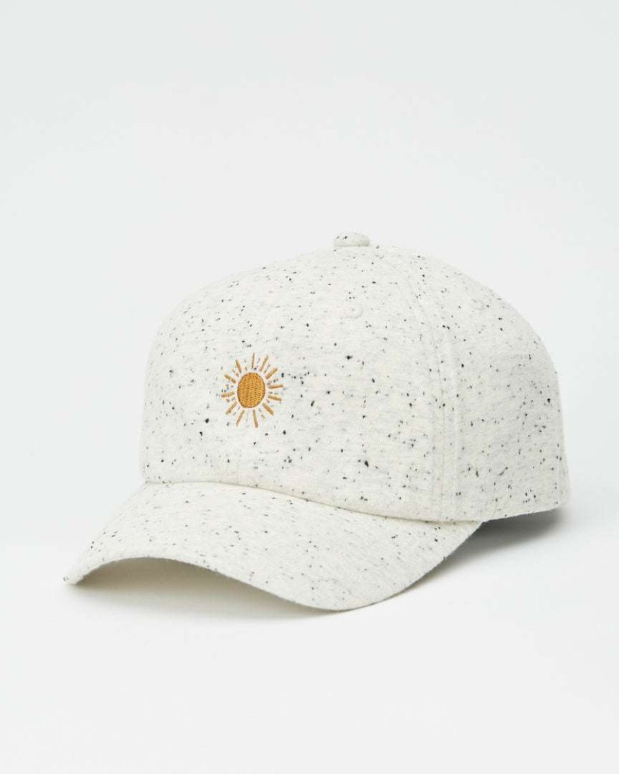 Accessories * Tentree Hats & Beanies Sun Embroidery Fleck Jersey Peak Hat