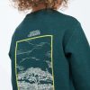 Women * Tentree Kids National Geographic Border Crew Dark Sea