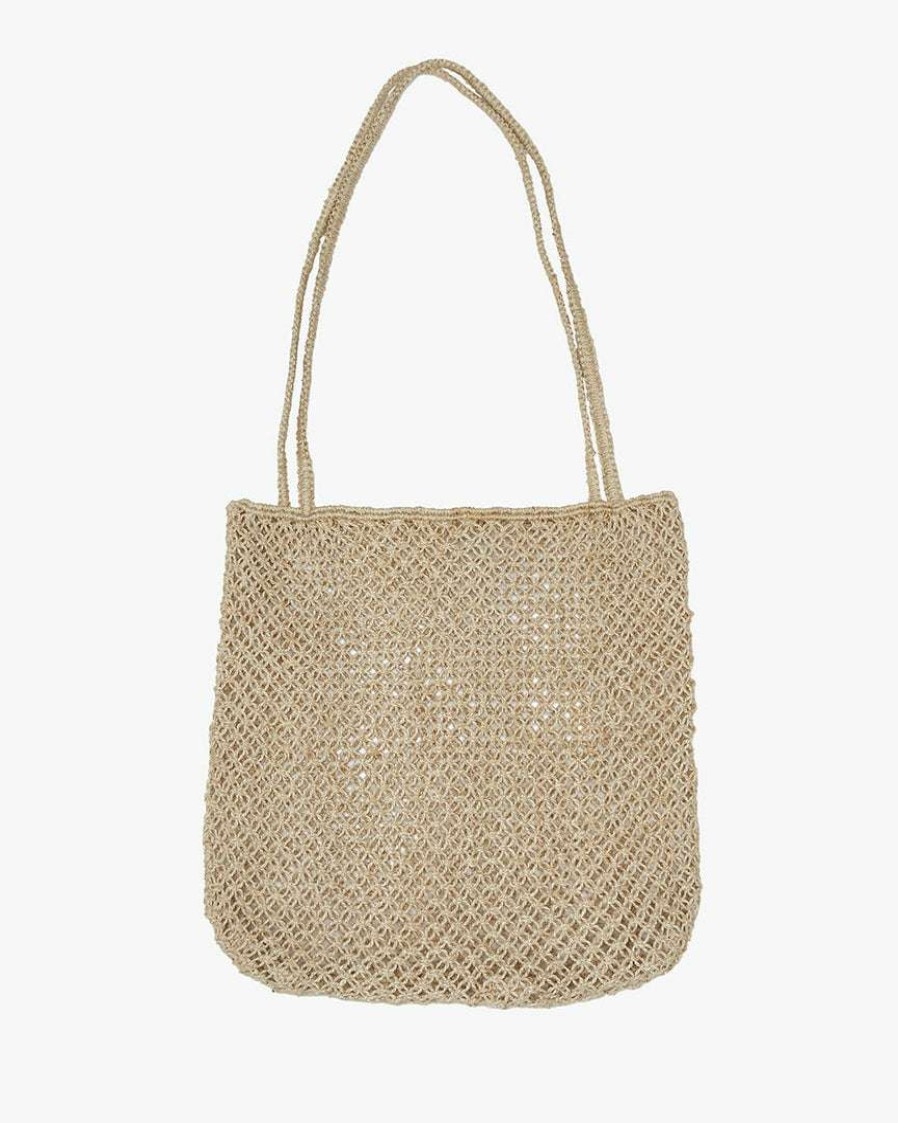 Accessories * Tentree New Arrivals Crochet Tote Natural