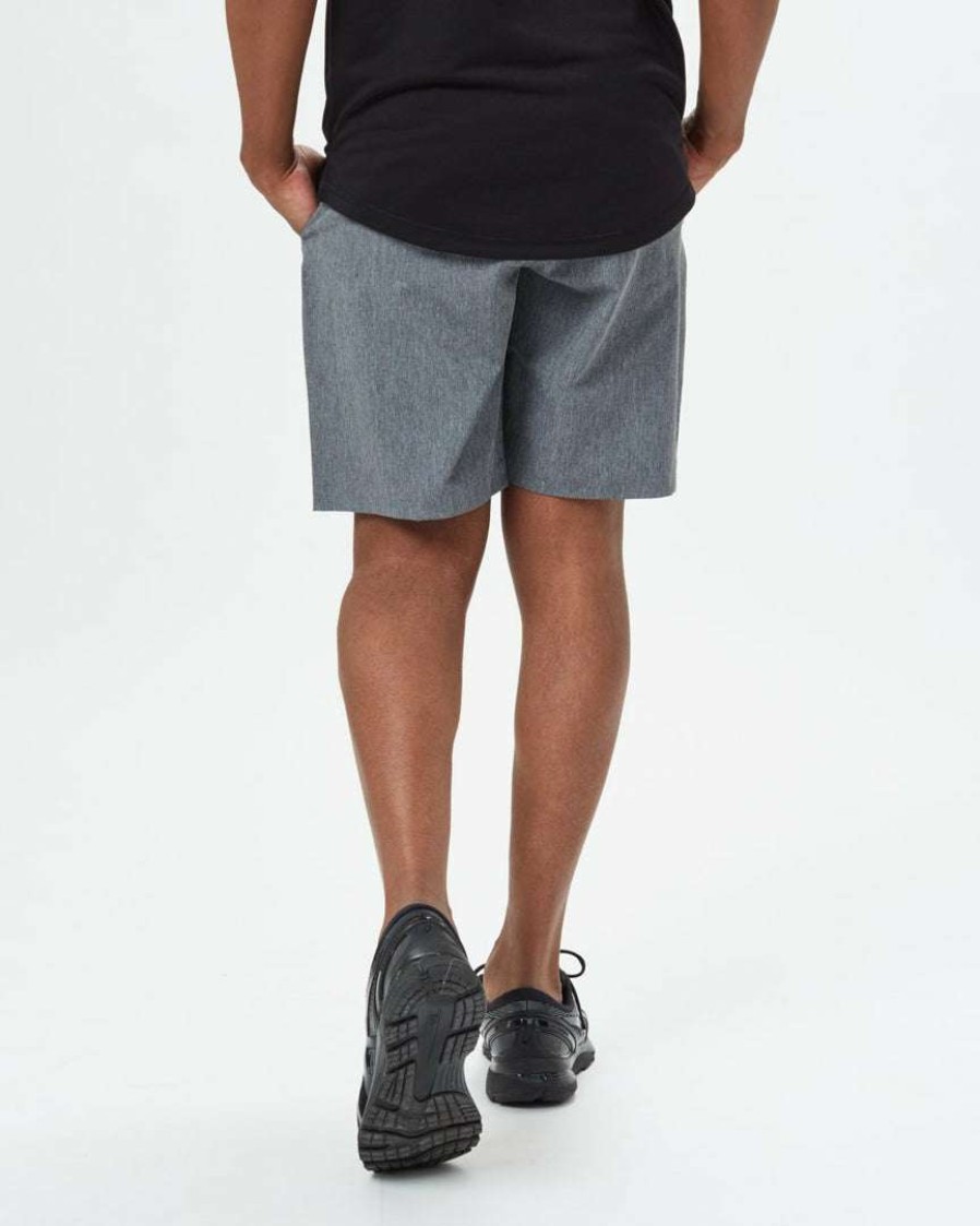 Men * Tentree Destination Latitude Shorts Light Men Dark Grey Heather