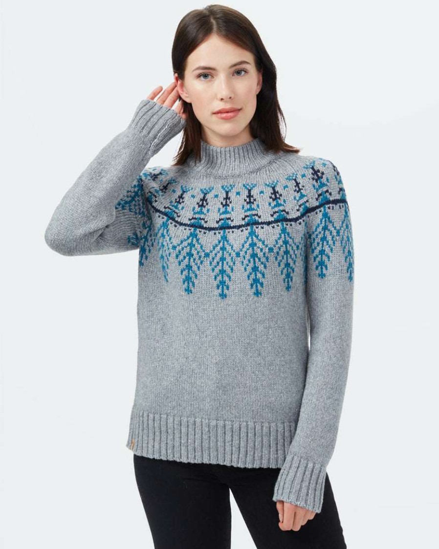 Women * Tentree Highline Wool Intarsia Sweater Women