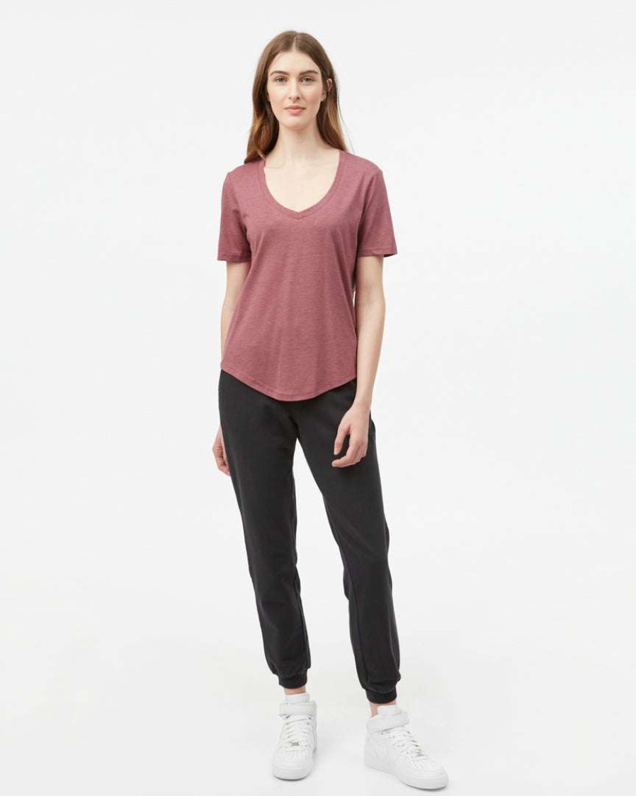 Women * Tentree Treeblend V-Neck T-Shirt