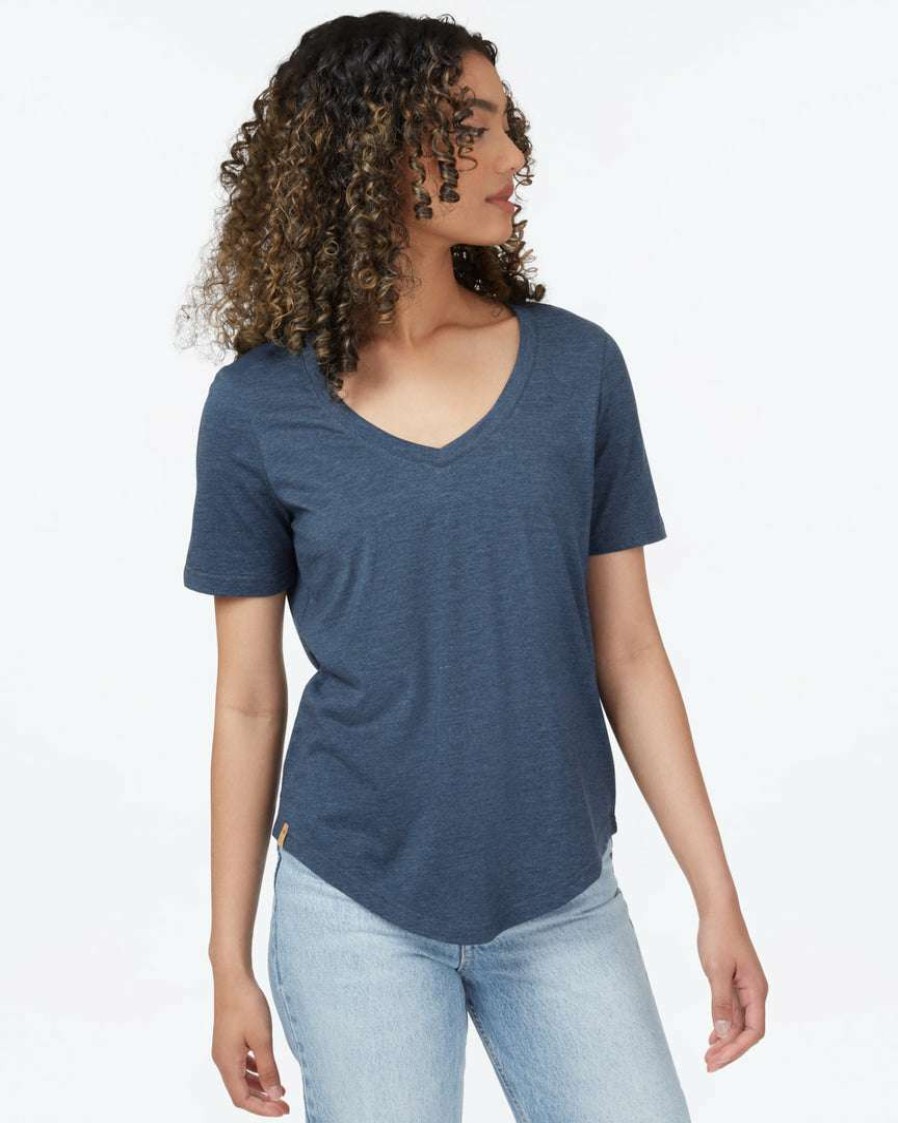 Women * Tentree Treeblend V-Neck T-Shirt