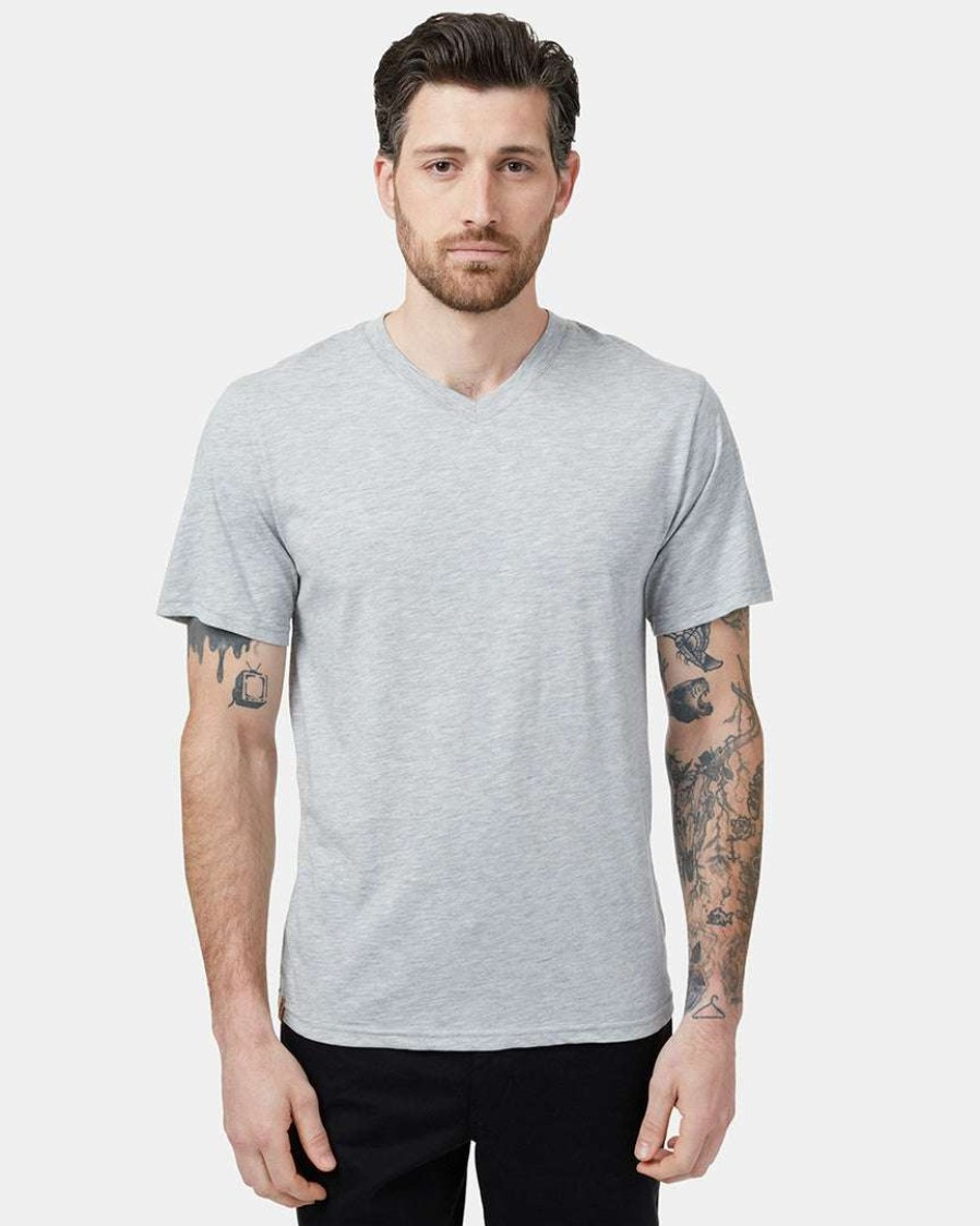 Men * Tentree Men Treeblend V-Neck T-Shirt