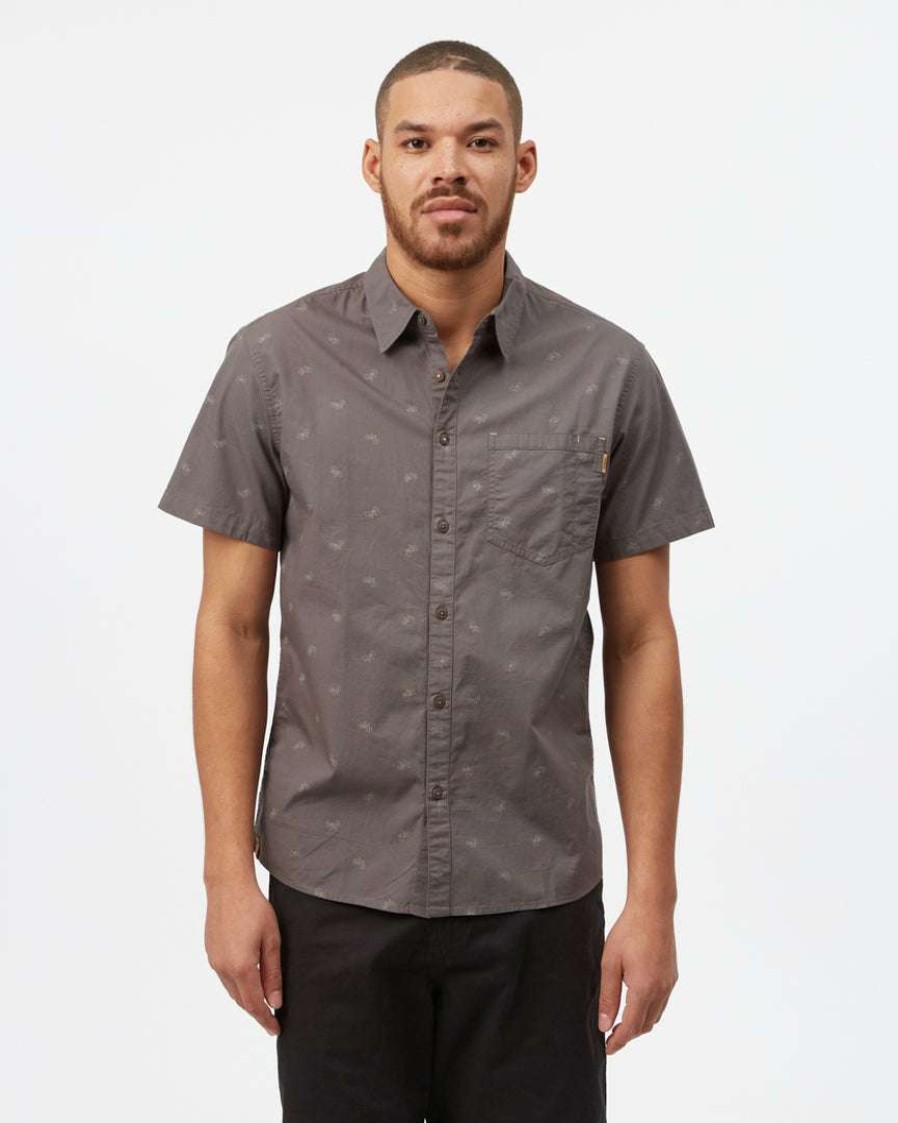 Men * Tentree Bike Around Shortsleeve Shirt