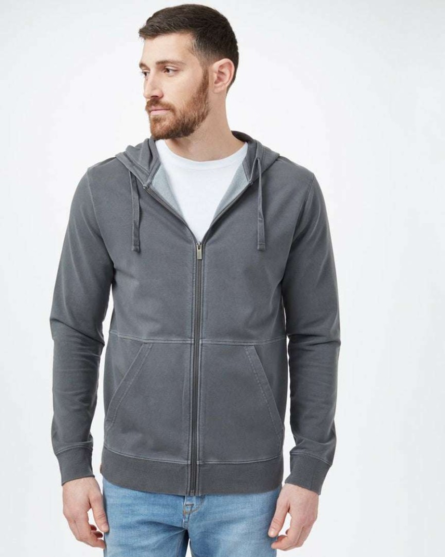 Men * Tentree French Terry Zip Hoodie Sustainable Loungewear