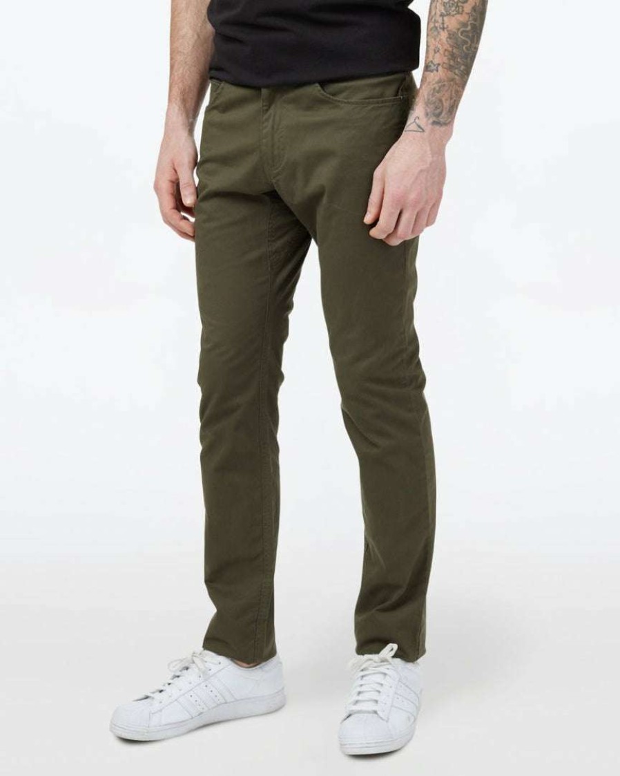 Men * Tentree Slim Twill Pant