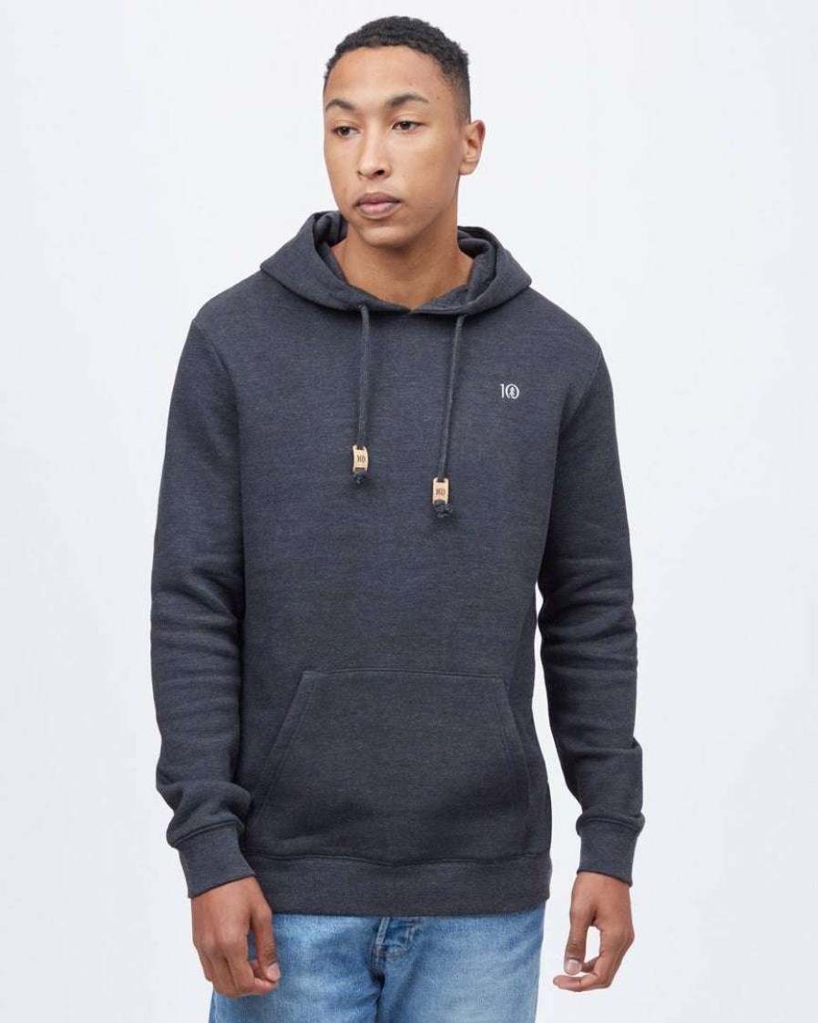 Men * Tentree Men Embroidered Ten Hoodie