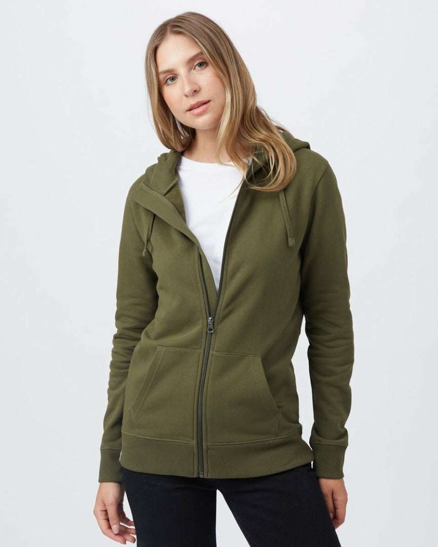 Women * Tentree Organic Cotton Zip Hoodie Women