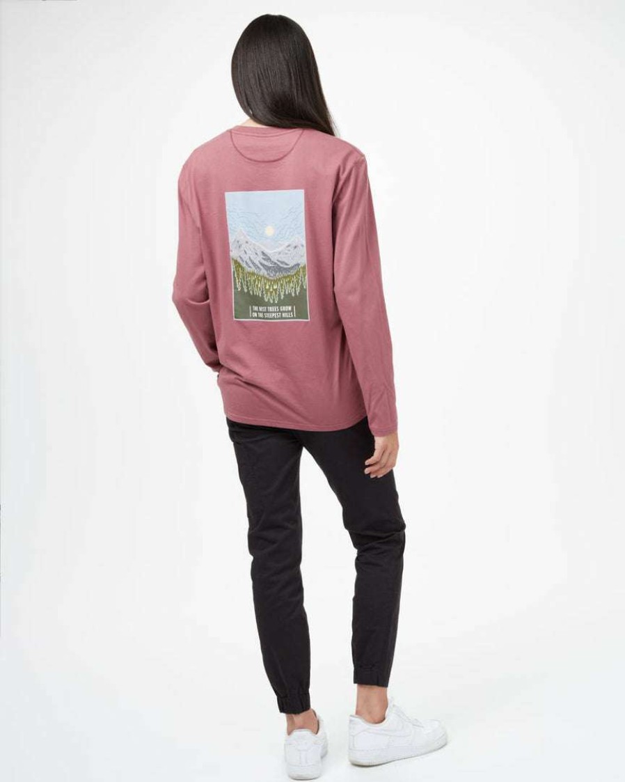 Women * Tentree Best Trees Longsleeve Ungendered Women Crushed Berry