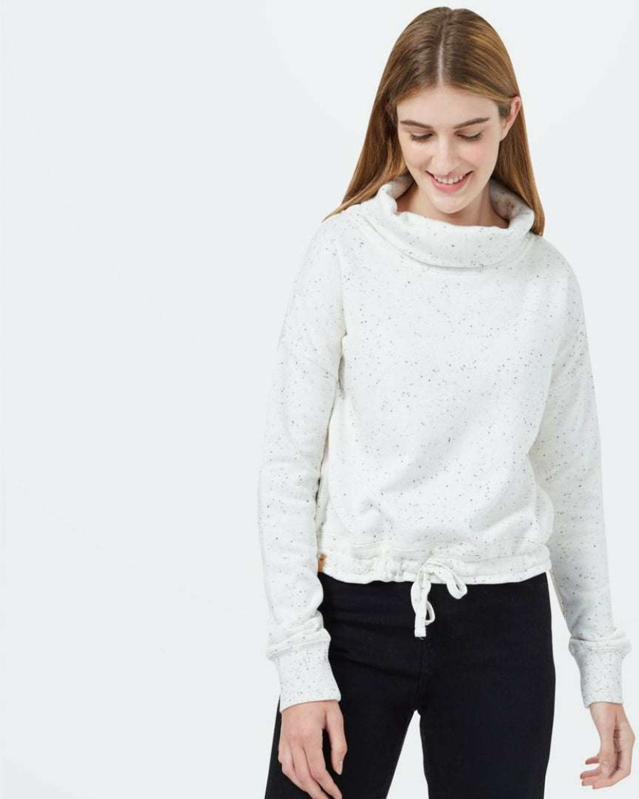 Women * Tentree Speckled Cowl Neck Fleece Women