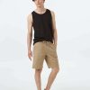 Men * Tentree Twill Classic Short Men Khaki