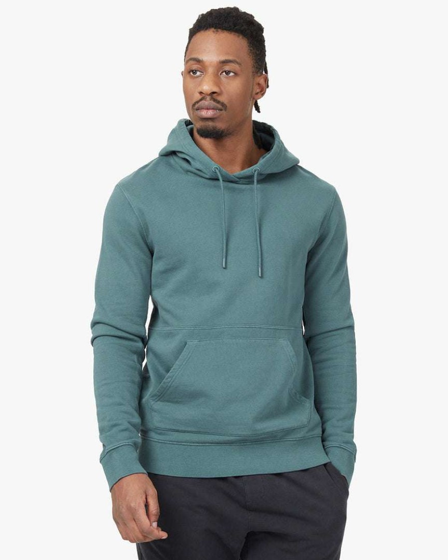 Men * Tentree Men Organic French Terry Seamed Hoodie