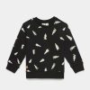 Kids * Tentree Kids Treefleece Spruce Crew Meteorite Black