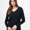 Women * Tentree Treeblend V-Neck Longsleeve Women