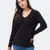 Women * Tentree Luxe V-Neck Fleece